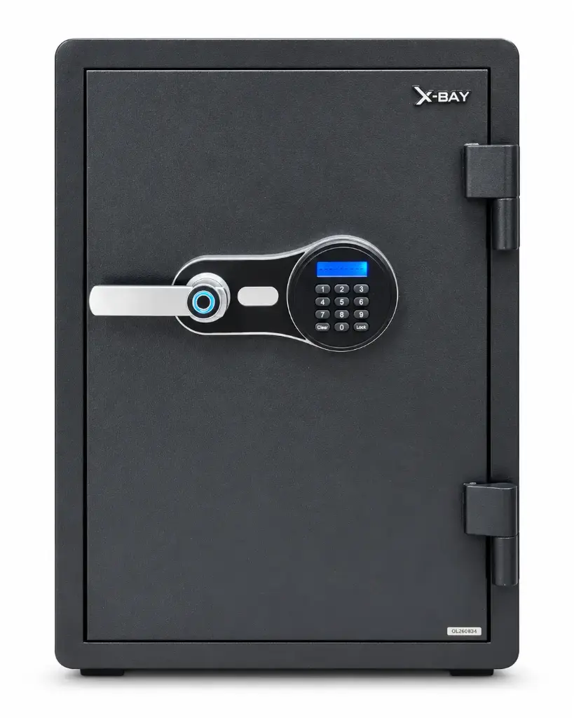 X-BAY XB-F700 Yangın Sertifikalı Parmak İzli Dijital Şifreli Çelik Para Kasası