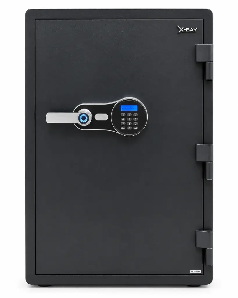 X-BAY XB-F920 Yangın Sertifikalı Parmak İzli Dijital Şifreli Çelik Para Kasası