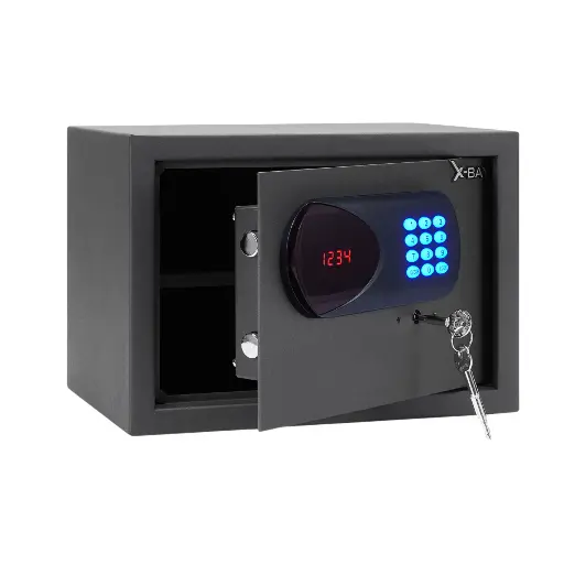 X-Bay XB-H2500 Dijital Motorlu Otel Tipi Çelik Kasa (Orta Boy)