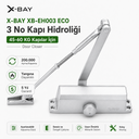 X-Bay XB-EH003 Eco 3 Numara Kapı Hidroliği – 45-60 kg Kapılar Için 