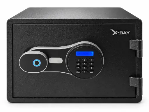 X-BAY XB-F300 Yangın Sertifikalı Parmak İzli Dijital Şifreli Çelik Para Kasası